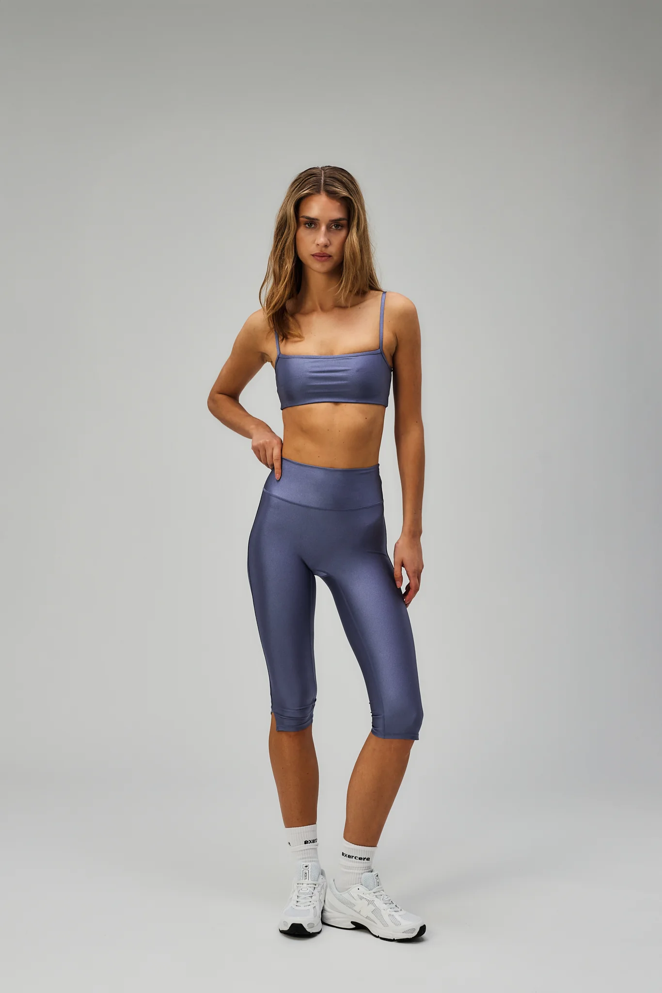 Active Pixi Bra - Glossy Meadow Blue - Image 6