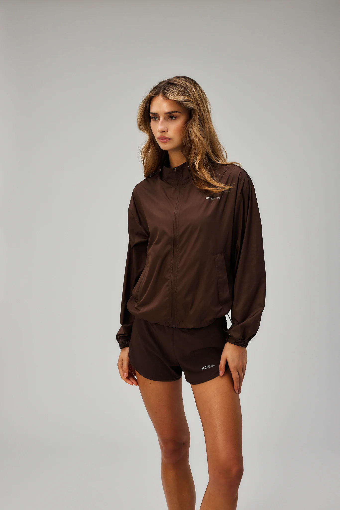 Aero Zip Jacket - Pecan Brown - Image 8
