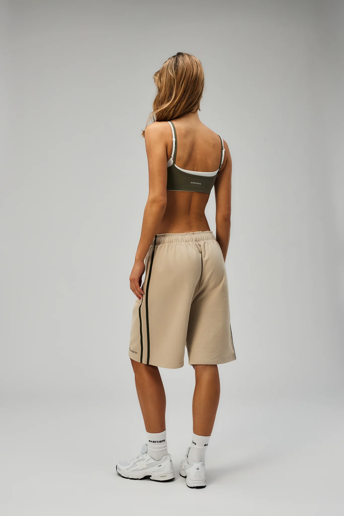 Drift Sweat Shorts - Sandstone - Image 2