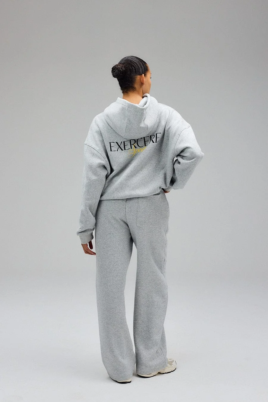 Hoodie - Grey Melange - Image 9