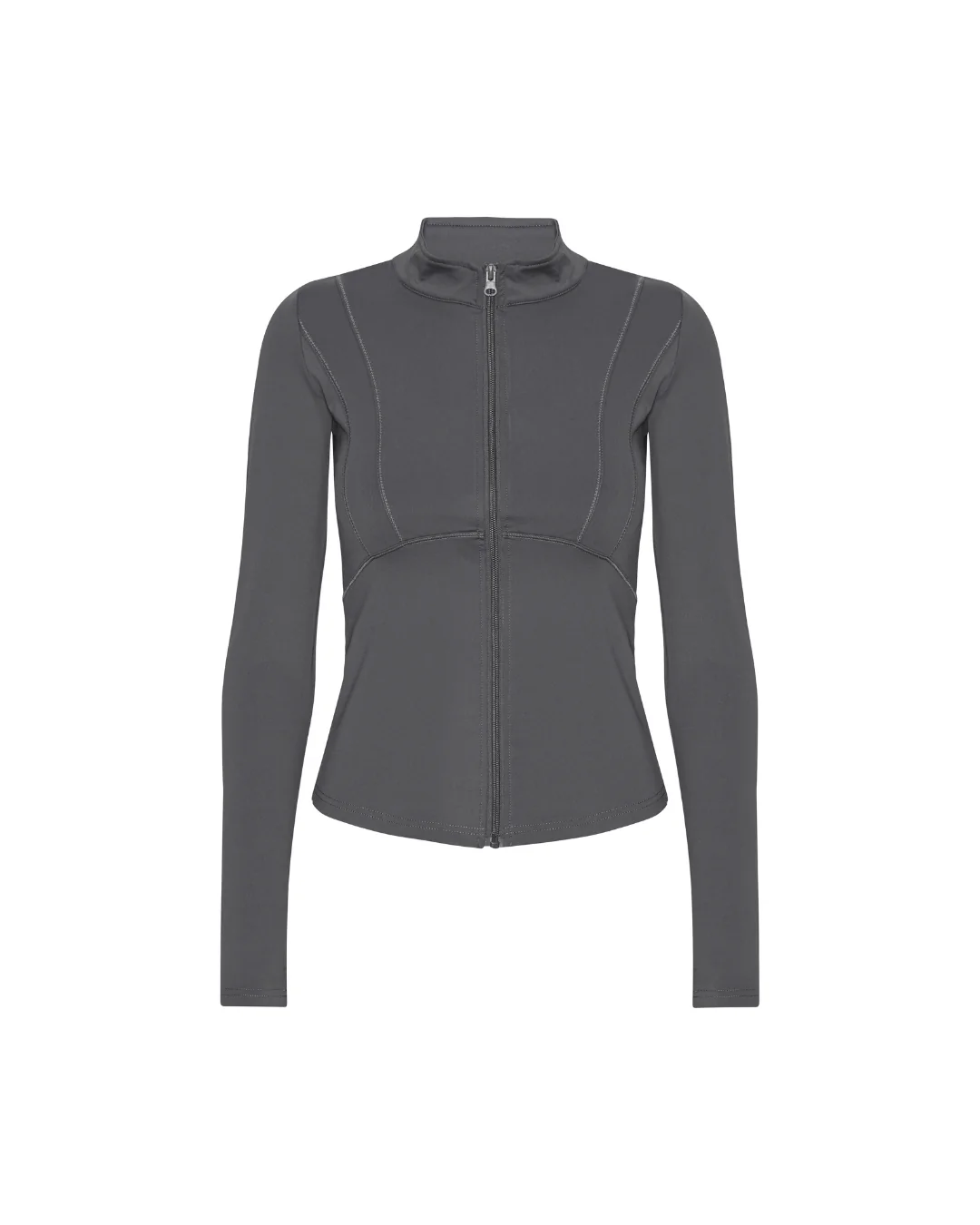 Hyper Zip Blouse - Space Grey - Image 5