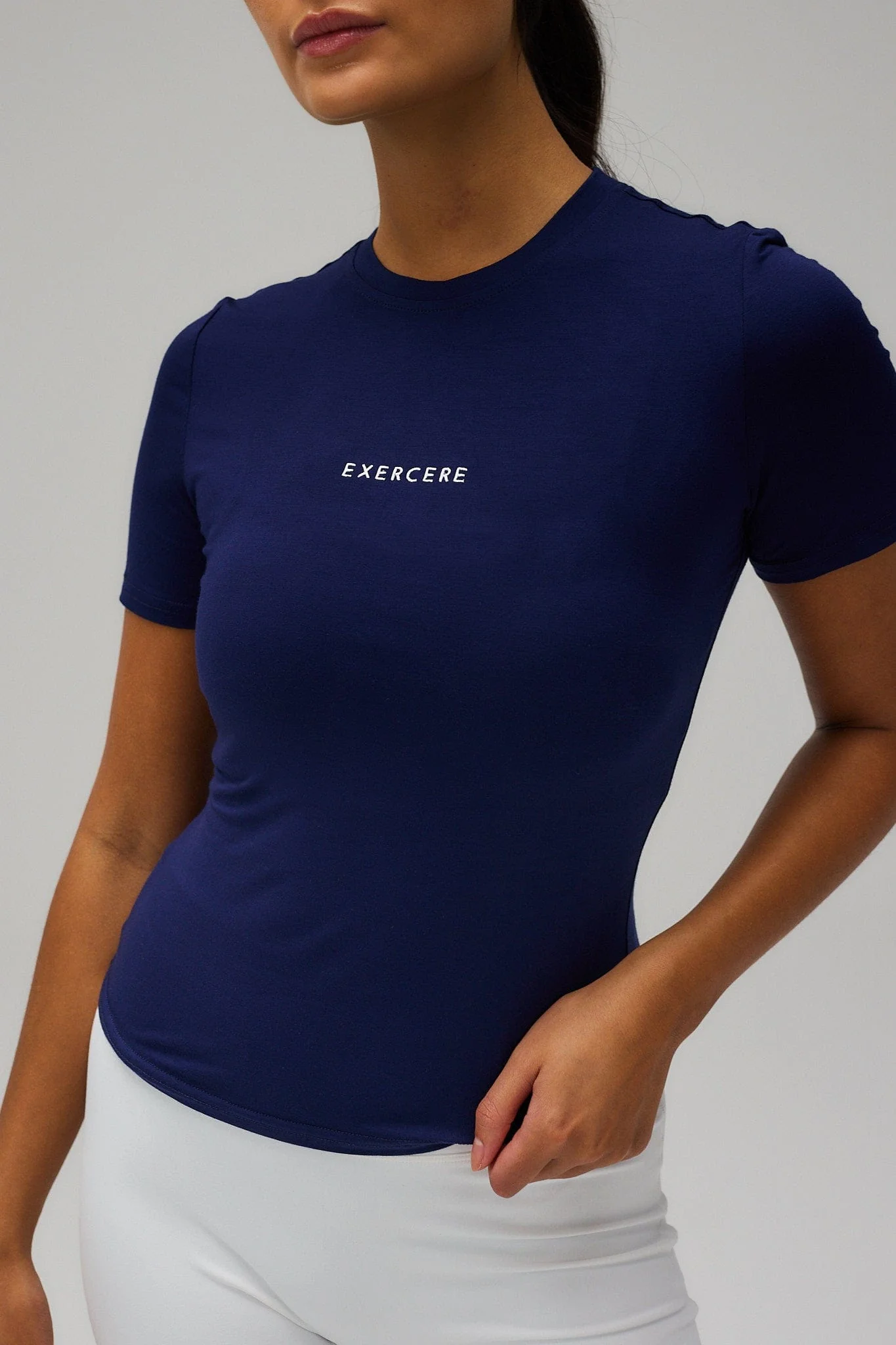 Jersey T-shirt - Navy - Image 2