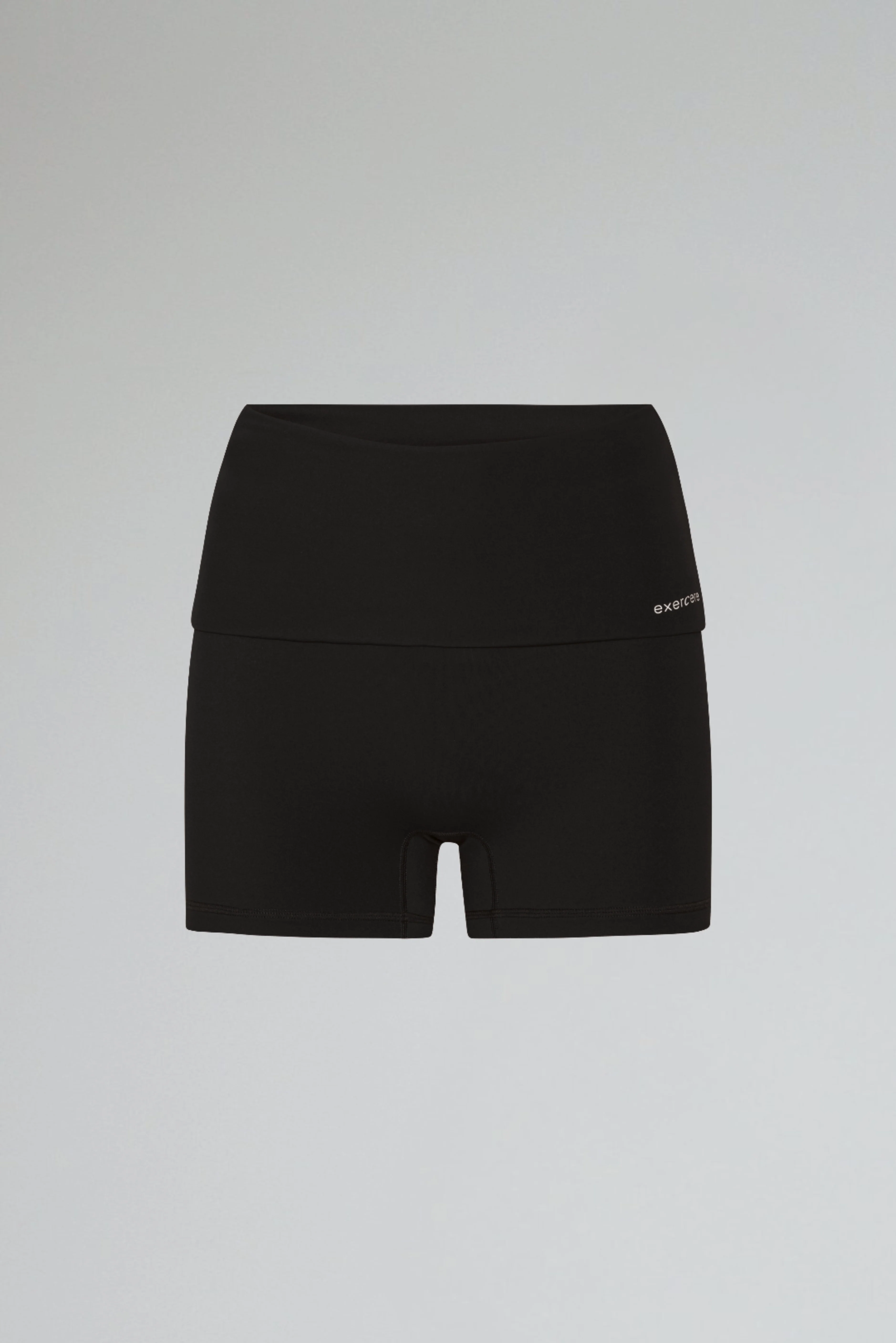 Neaty Fold Over Shorts - Black - Image 7