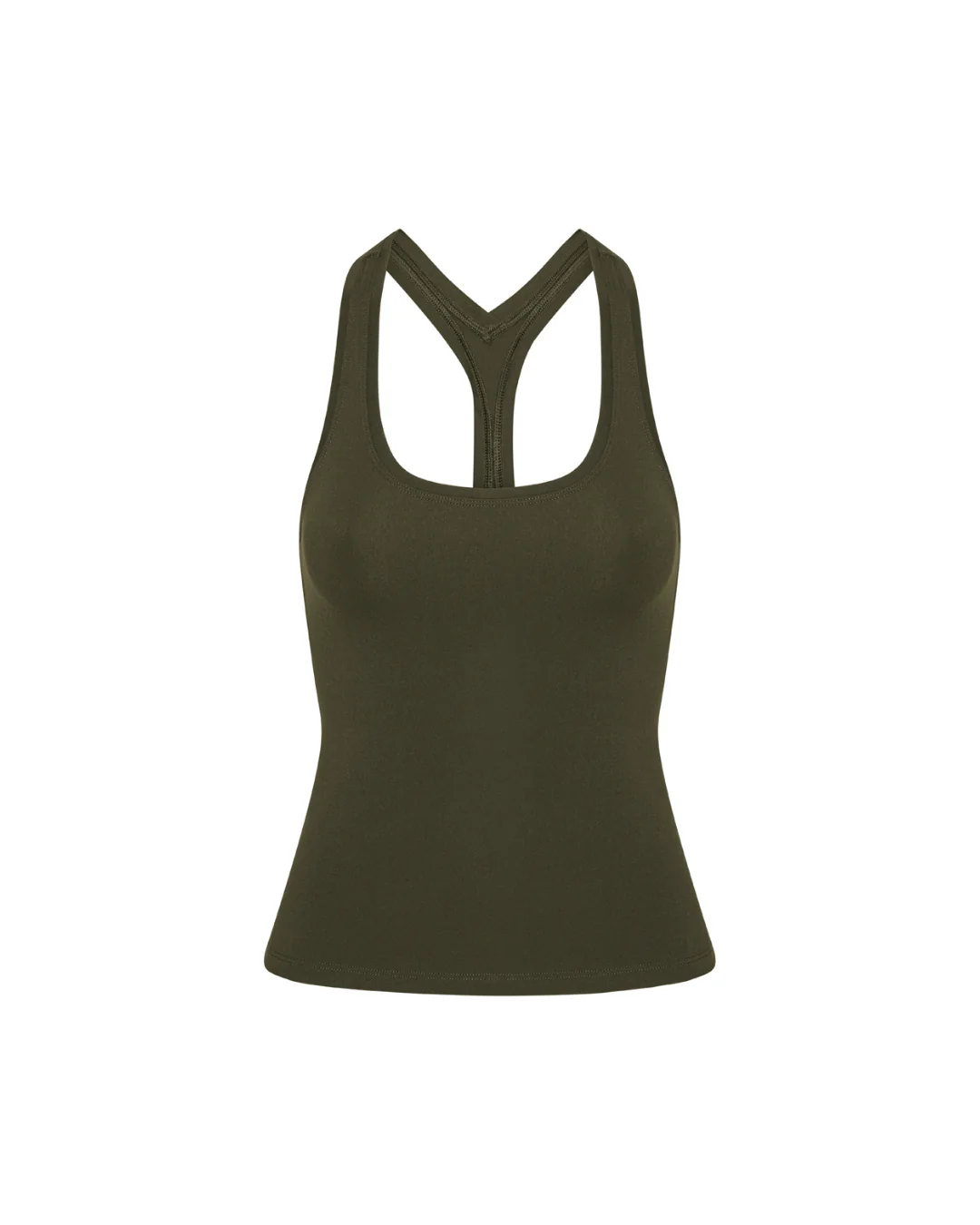 Neaty Racer Tank Top - Forest Green - Image 4