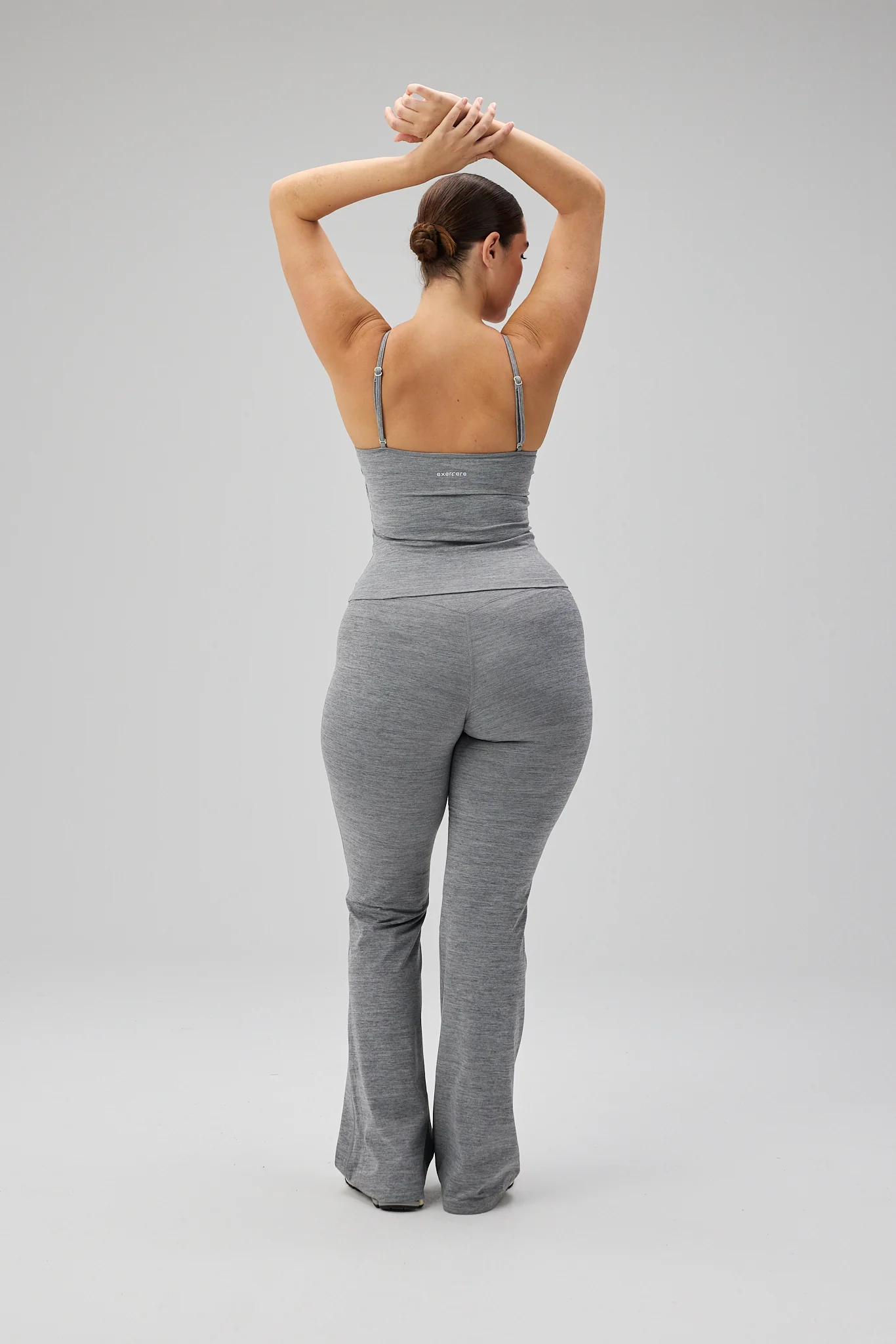 Scrunch Tank Top - Grey Melange - Image 4