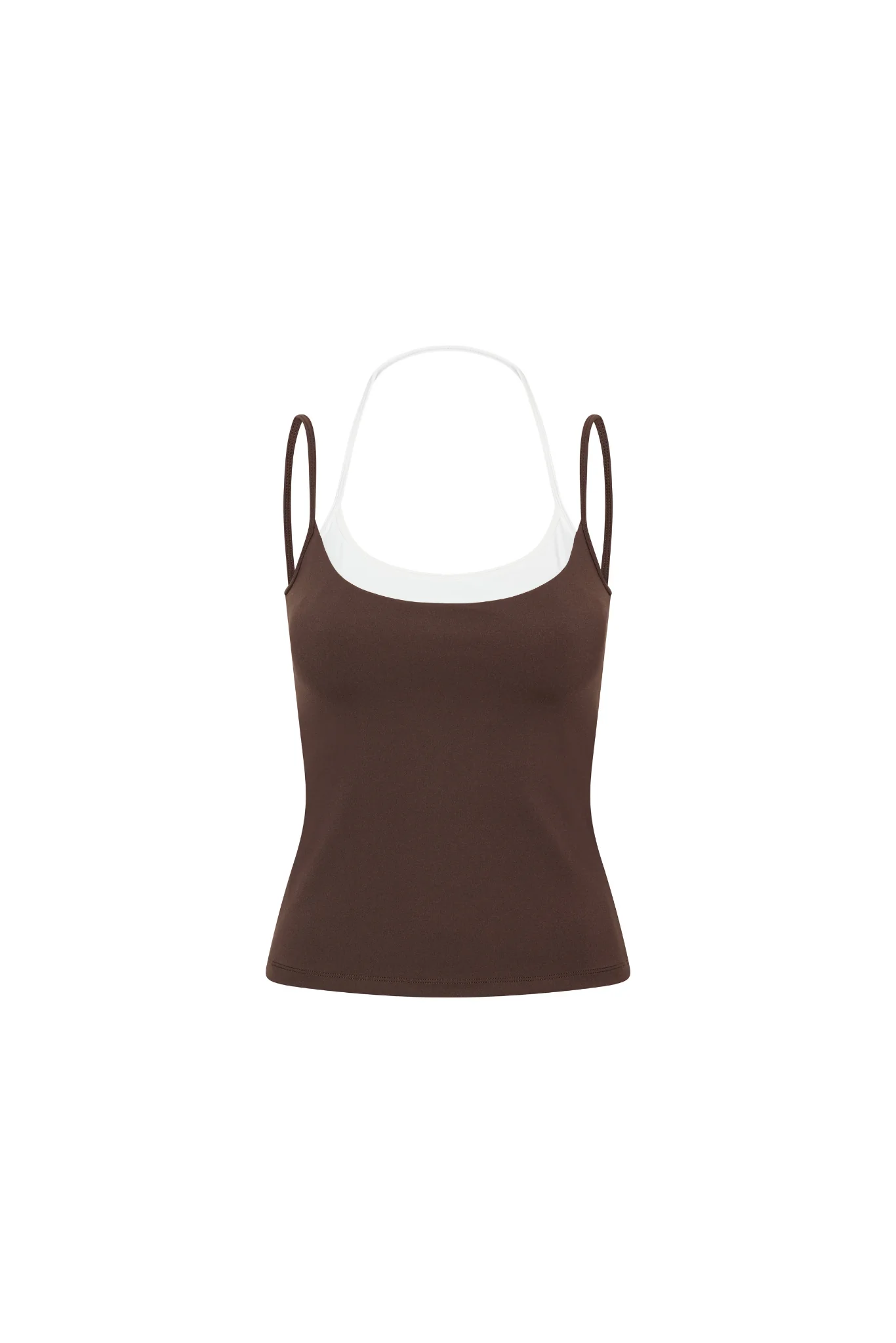 Soft Line Tank Top - Pecan Brown - Image 6